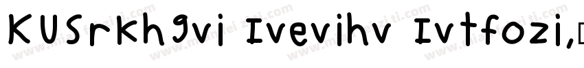 PFHipster Reverse Regular字体转换